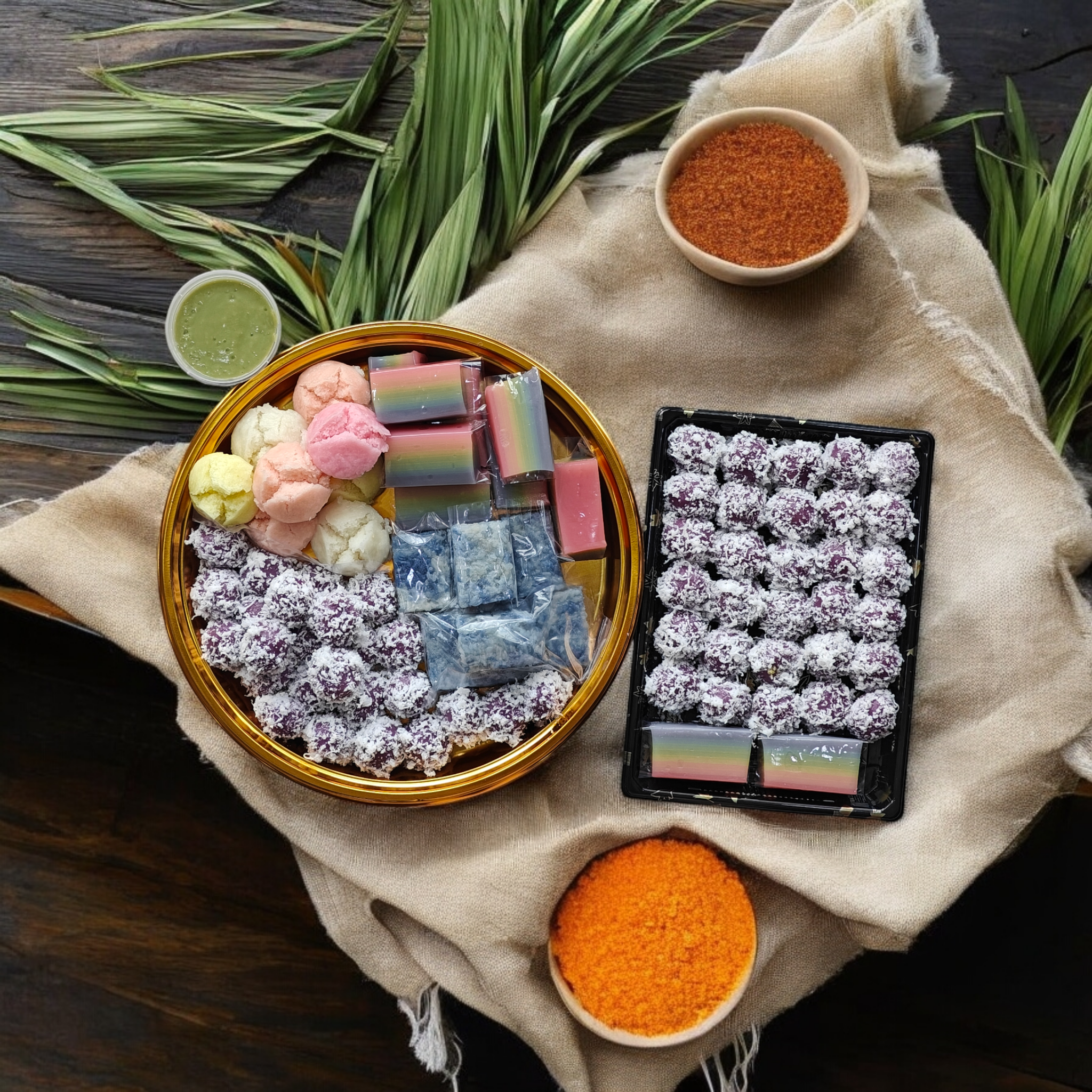 Customs Varieties Kueh Platter