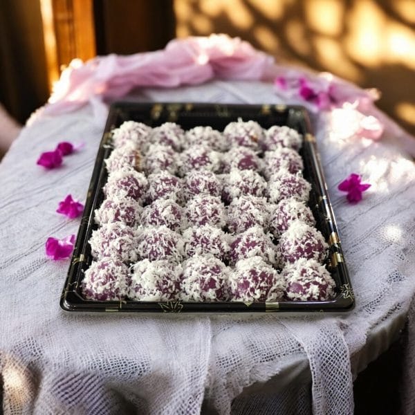 Premium Sweet Kueh Purple Sweet Potato Ondeh Ondeh