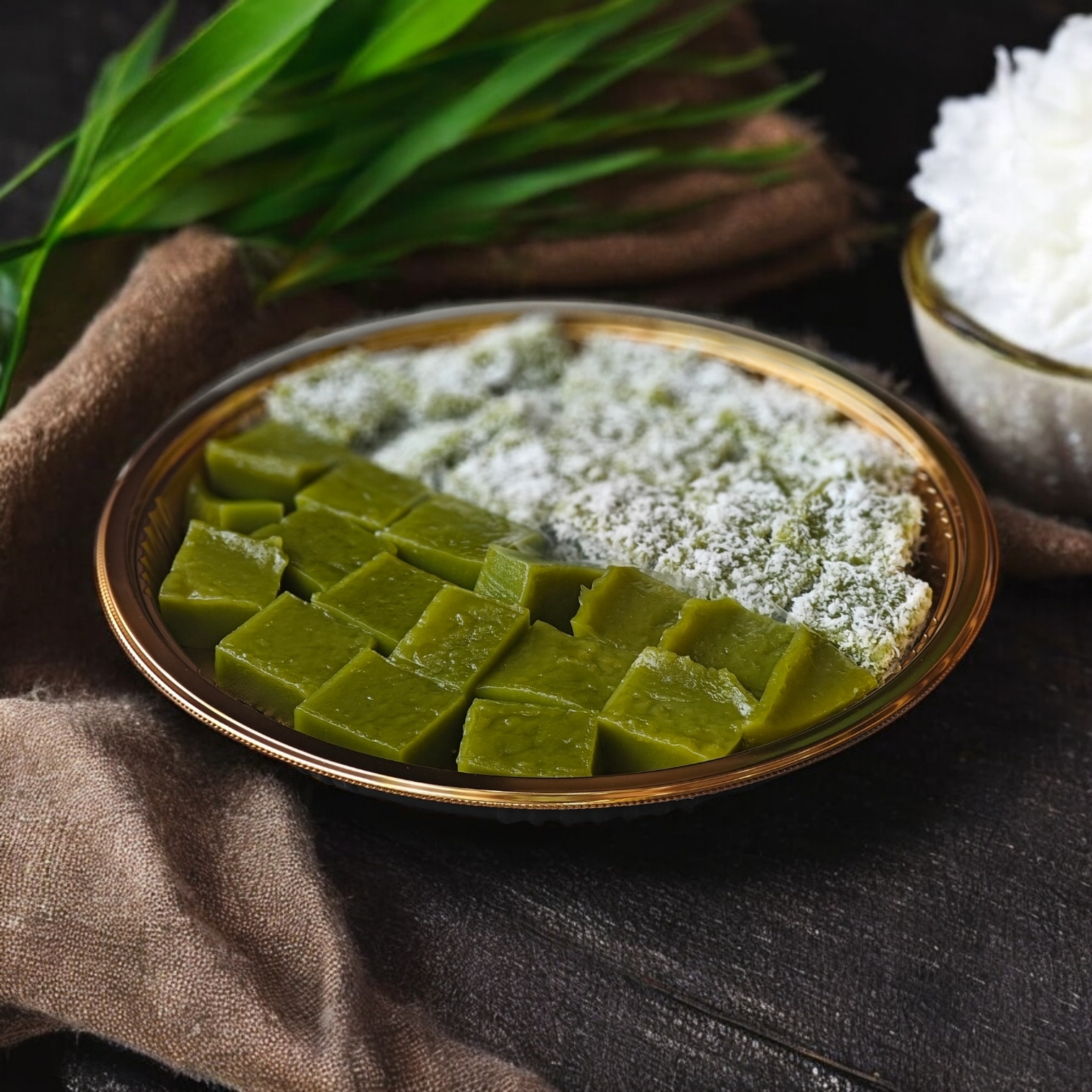 Premium Kueh Platter (Heritage Pandan Kosui 30 Pieces) 2 Heritage Pandan Kosui Premium Kueh Platter